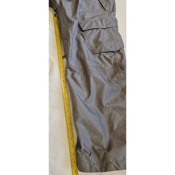 Mens The North Face Hyvent Ski Snowboard Shell Waterproof Snow Pants - Grey XL - Picture 8 of 16